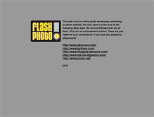 Tablet Screenshot of flashphoto.com